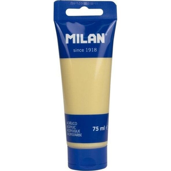 Farba akrylowa w tubce 75ml złota MILAN