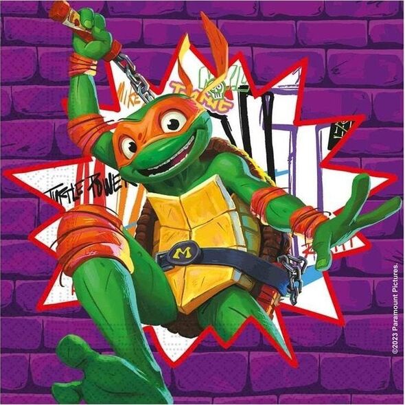 Serwetki papierowe Ninja 33x33cm 20szt