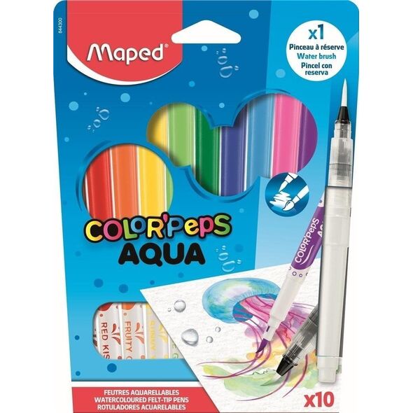 Flamastry Colorpeps Aqua 10szt MAPED