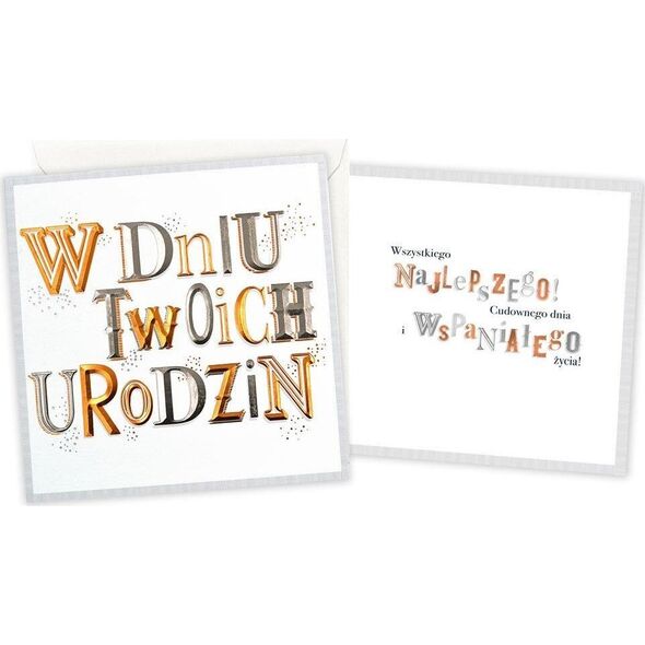 Karnet Urodziny