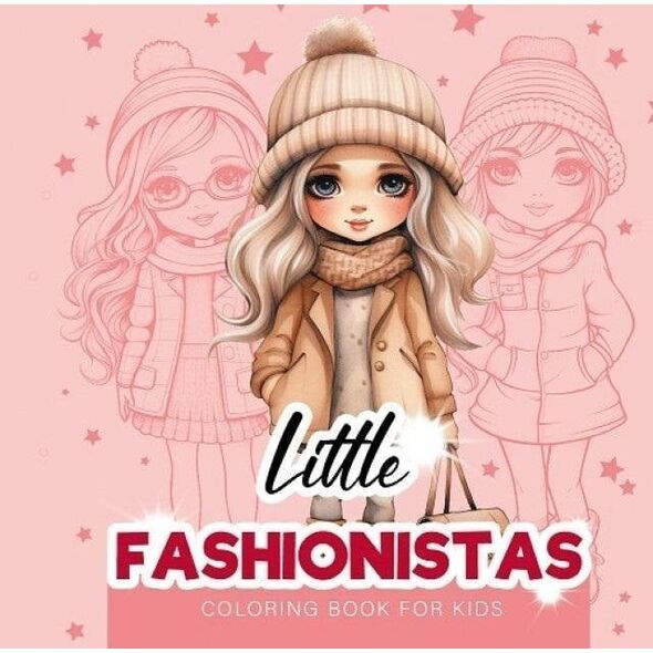 Kolorowanka 160x160 Małe stylistki Fashionistas