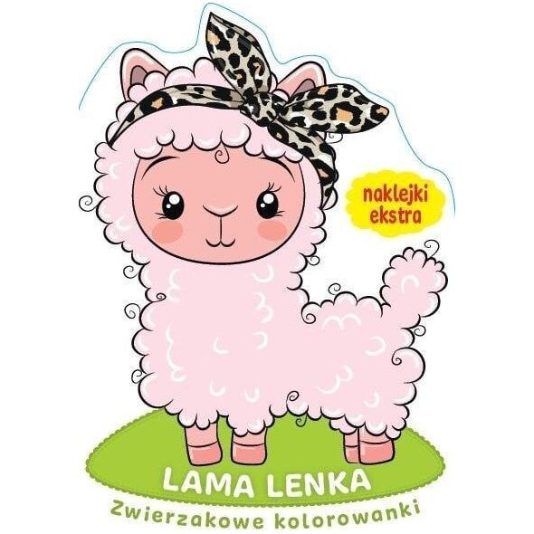 Zwierzakowe kolorowanki. Lama Lenka