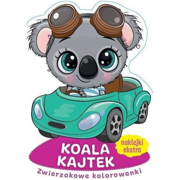 Zwierzakowe kolorowanki. Koala Kajtek