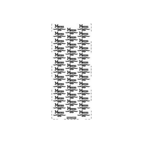 Stiker ażurowy 434 10x23cm złoty