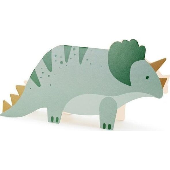 Zaproszenia Triceratops 6szt