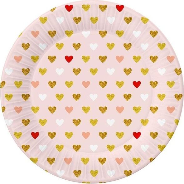 Talerzyki papierowe 18cm 6szt