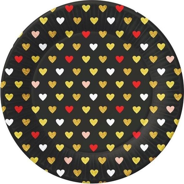 Talerzyki papierowe 18cm 6szt