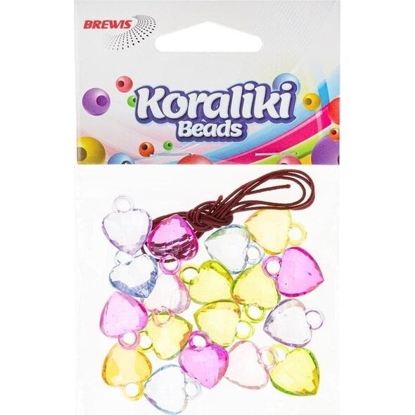 Koraliki do nawlekania serca