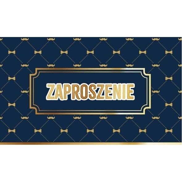 Zaproszenie Urodziny (10szt)