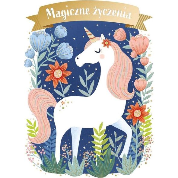 Karnet B6 Magiczny koń