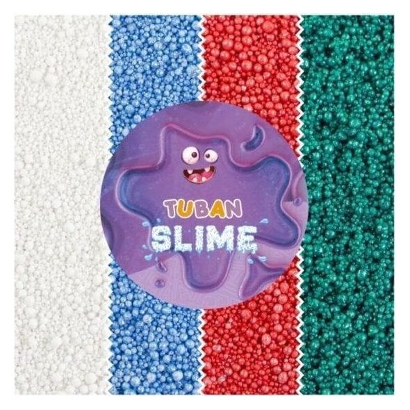 Slime brokat mineralny 4 kolory 12g TUBAN