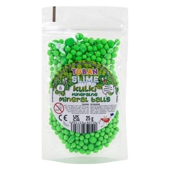 Kulki mineralne 25g - zielone TUBAN