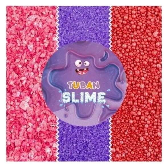 Slime brokat mineralny - 3 kolory 13,5g TUBAN