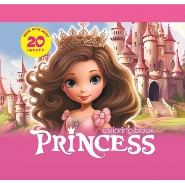 Kolorowanka 140x140 Księżniczki Princess