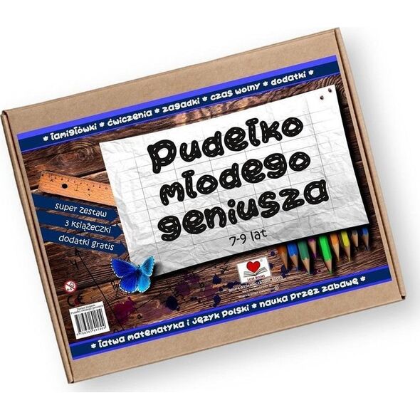 Pudełko młodego geniusza 7-9 lat