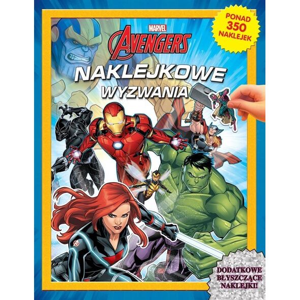 Naklejkowe wyzwania. Marvel Avengers