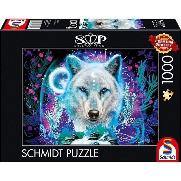 Puzzle 1000 Sheena Pike Arktyczny wilk