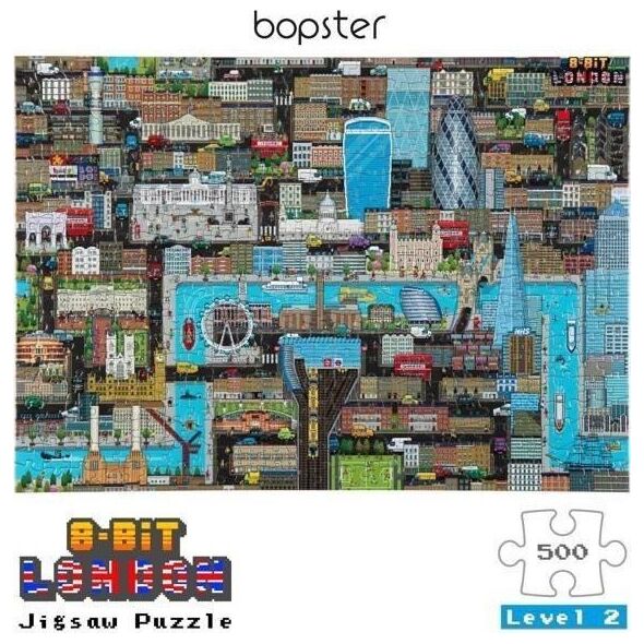 Puzzle 500 8-BIT Londyn