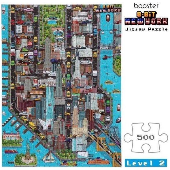 Puzzle 500 8-BIT Nowy Jork
