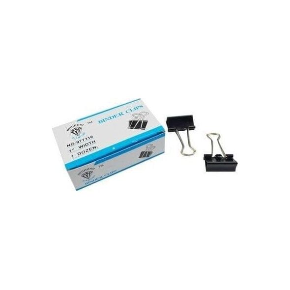 Spinacz clip 25mm 12szt