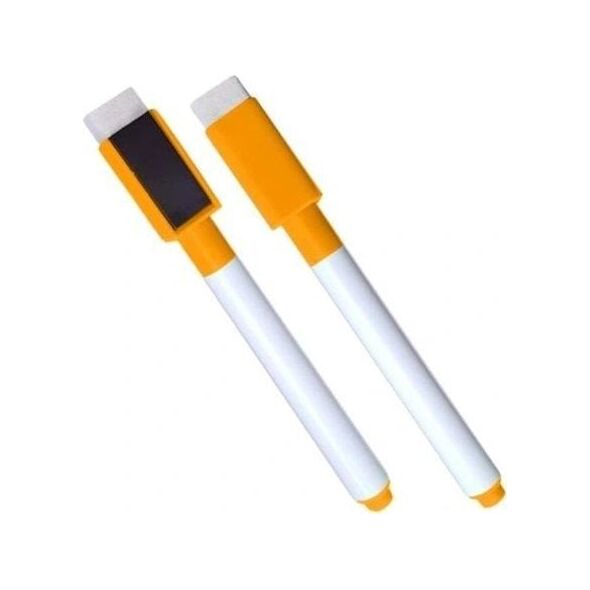 Marker suchościeralny z magnesem pomarańczowy