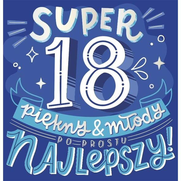 Karnet Urodziny 18