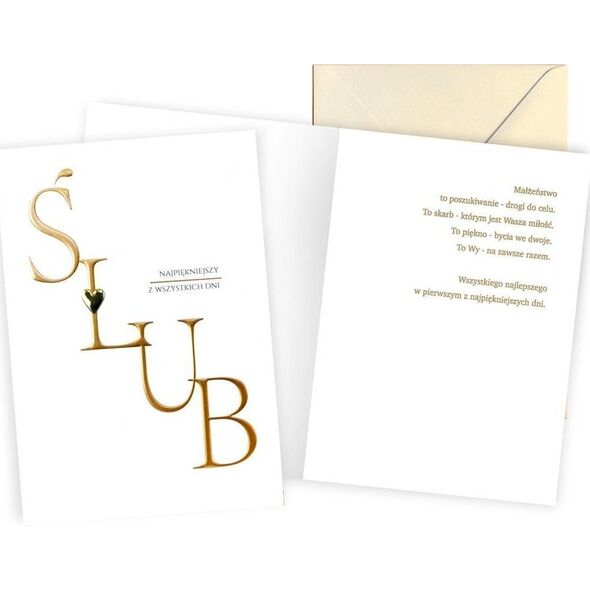 Karnet Ślub