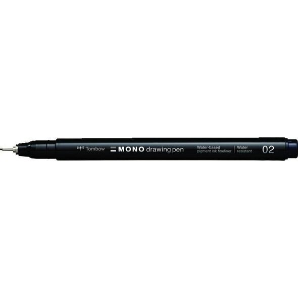 Cienkopis Mono drawing pen czarny 02 0.3mm