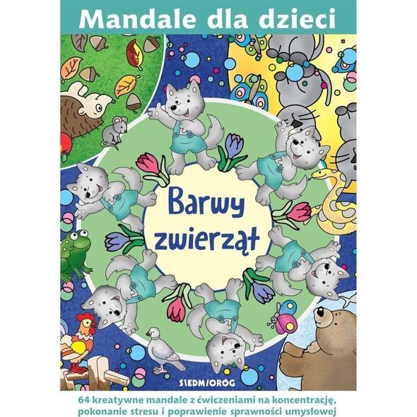 Mandale dla dzieci. Barwy zwierząt
