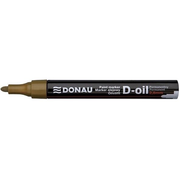 Marker olejowy D-Oil, okrągły 2,8mm złoty