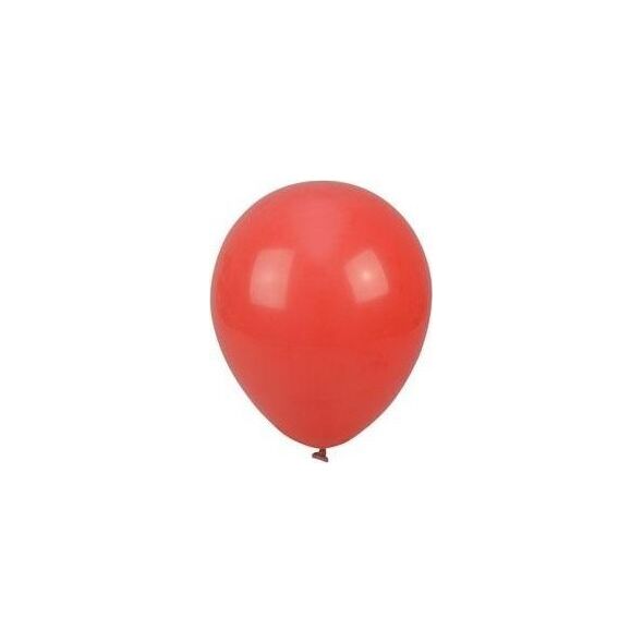 Balony pastelowe czerwone 30cm 100szt