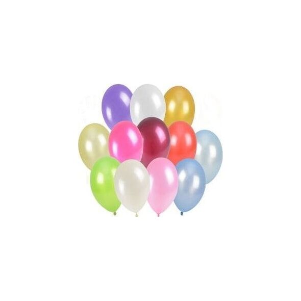 Balony metalizowane 25cm 100szt