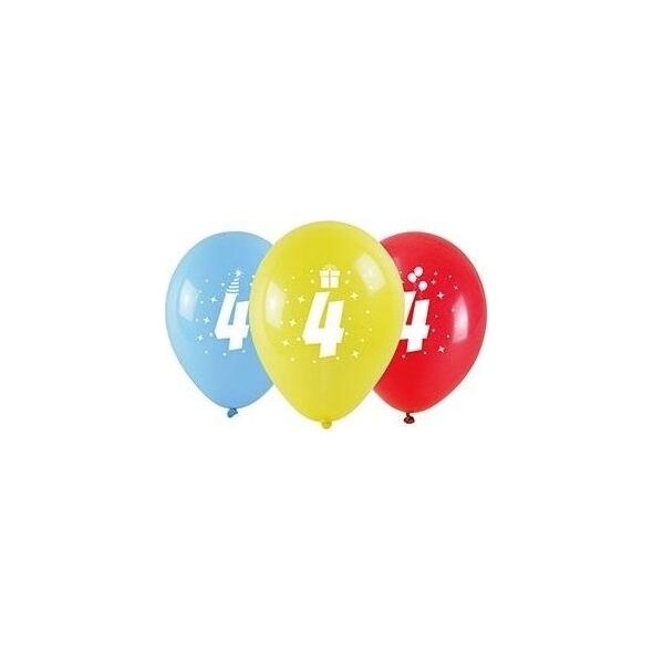 Balony z nadrukiem 4 28cm 3szt