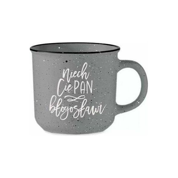 Kubek vintage - Niech cię Pan EDUKAMP