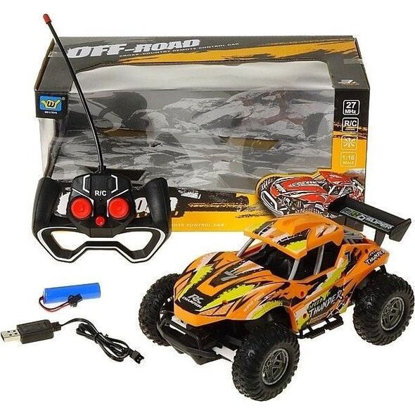 Auto terenowe R/C z ładowarką USB MIX EDUKAMP