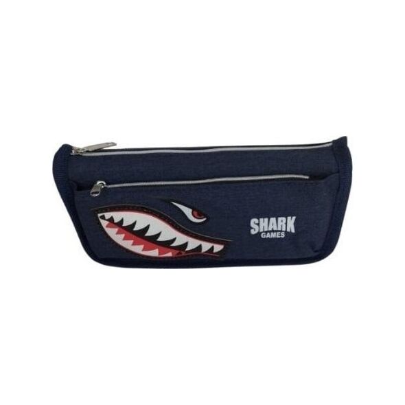 Piórnik tuba duża Rekin Shark games FRESH EDUKAMP