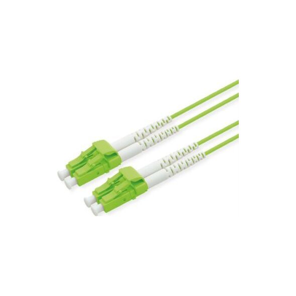 Triton Kabel światłowodowy ROLINE 50/125m OM5, LC/LC, LSOH, złącze niskostratne, zielony, 15 m