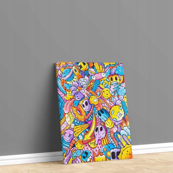 Płótno Doodle 30x40cm