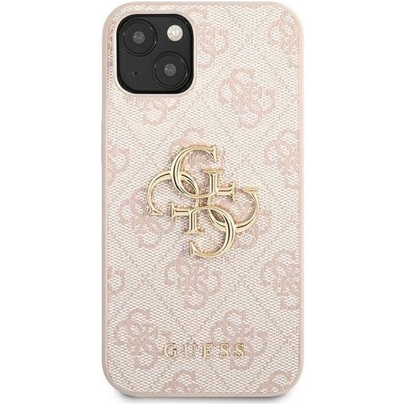 Guess Guess GUHCP13M4GMGPI iPhone 13 6,1" różowy/pink hardcase 4G Big Metal Logo