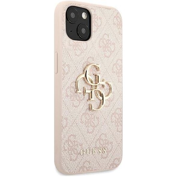 Guess Guess GUHCP13M4GMGPI iPhone 13 6,1" różowy/pink hardcase 4G Big Metal Logo