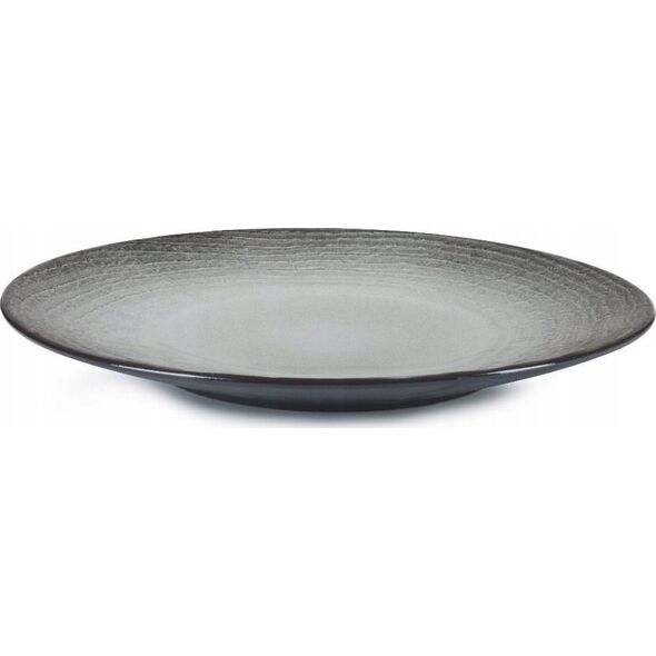 SWELL Talerz płaski 21,5 cm czarny piasek
