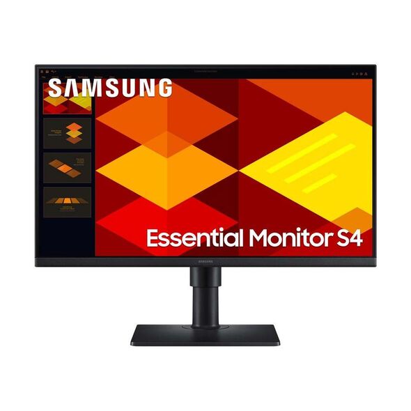 SAMSUNG LS24D406GAUXEN Essential S4 Monitor 24'' (SAMLS24D406GAUXEN) έως 12 άτοκες Δόσεις