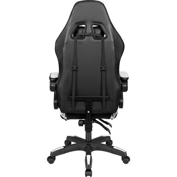 Fotel Kruger&Matz Warrior GX-150 czarno-biały (KM0790-BW)