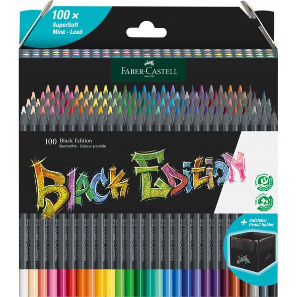 Kredki tr?jk?tne Black Edition 100 kolor?w