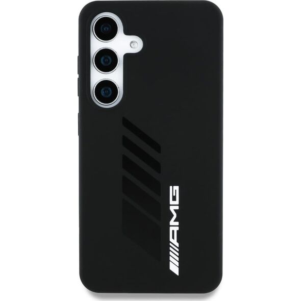 Etui AMG Oversize Rhombs MagSafe do       Samsung Galaxy S25 czarny