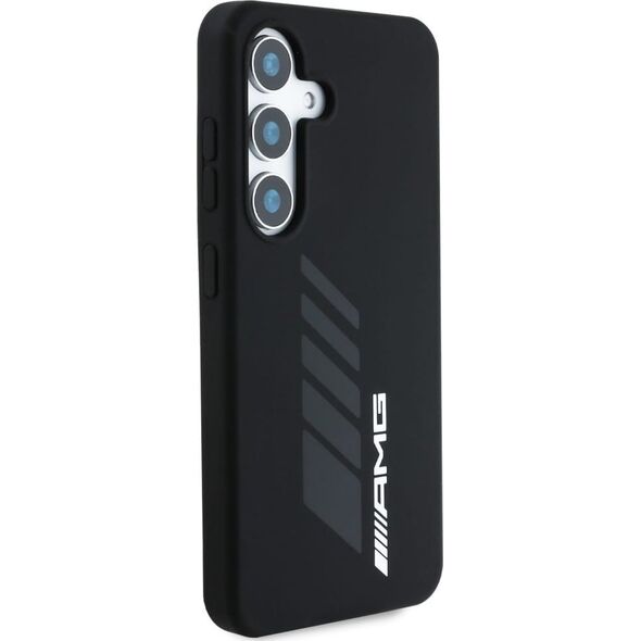 Etui AMG Oversize Rhombs MagSafe do       Samsung Galaxy S25 czarny