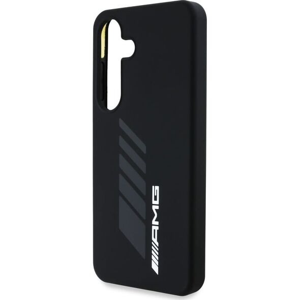 Etui AMG Oversize Rhombs MagSafe do       Samsung Galaxy S25 czarny