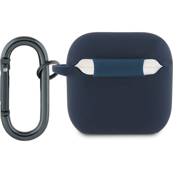 Etui Red Bull Silicone Logo & Lines do    AirPods 4 granatowy