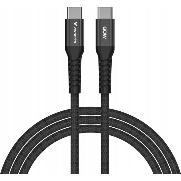 Verbatim 31859 kabel USB USB 2.0 1,2 m USB C Czarny