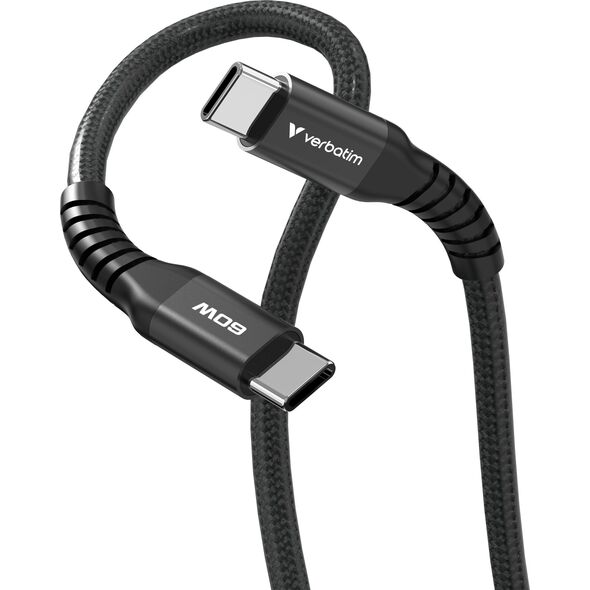 Verbatim 31859 kabel USB USB 2.0 1,2 m USB C Czarny